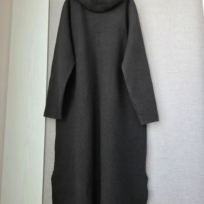 [BUNJANG] MARIANG Cashmere Blend Hooded Long Dress / MARIANG 캐시미어함유 후드롱원피스