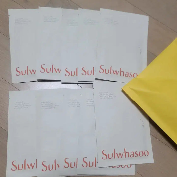 [BUNJANG] Sulwhasoo Yoonjo Mask Sheet / 설화수 윤조 마스크 시트 Not For Sale 10장