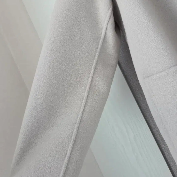 [BUNJANG] Long Light Gray Wool Coat / 울90% 연그레이 롱코트