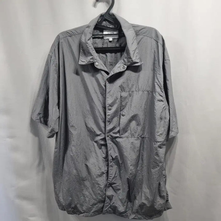 [BUNJANG] OLZEN Gray Short Sleeve Shirt 105 / 올젠 그레이 반팔 셔츠 105