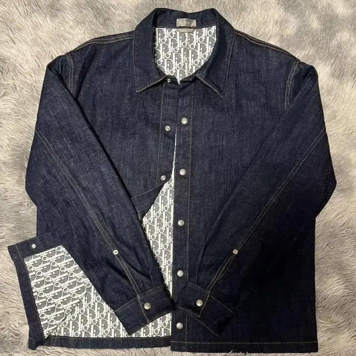 [BUNJANG] Dior Oblique Denim Jacket / [50size] 디올 오블리크 데님 청자켓