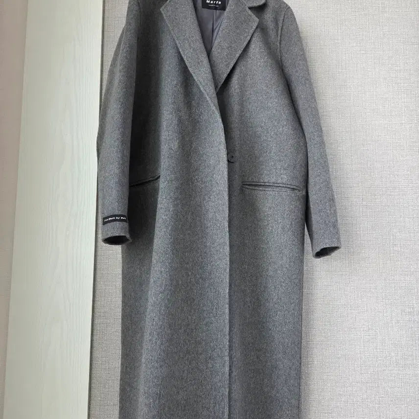 [BUNJANG] Marfa Wool 100% Handmade Long Coat / Marfa 울100% 핸드메이드 롱코트