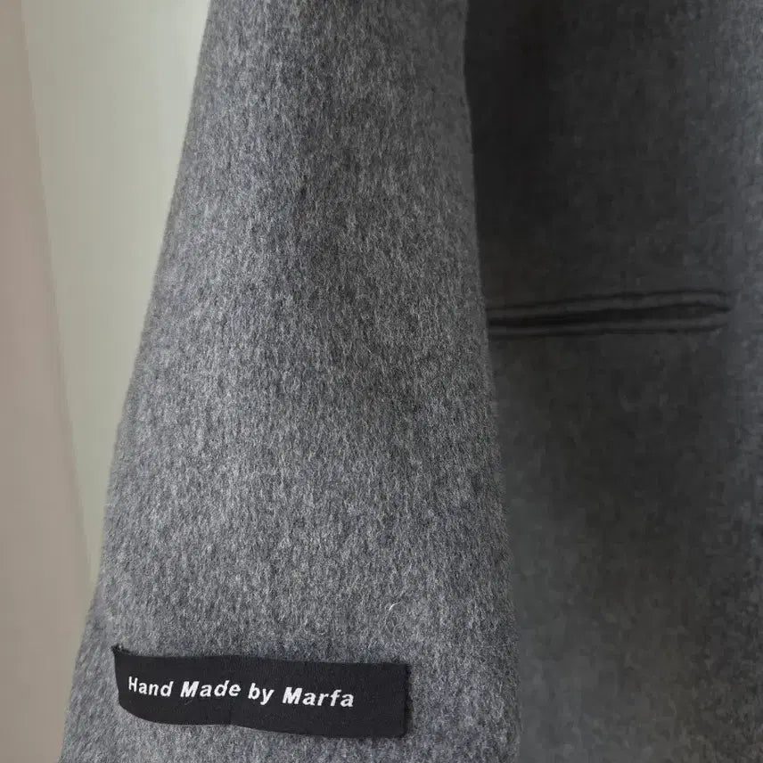 [BUNJANG] Marfa Wool 100% Handmade Long Coat / Marfa 울100% 핸드메이드 롱코트
