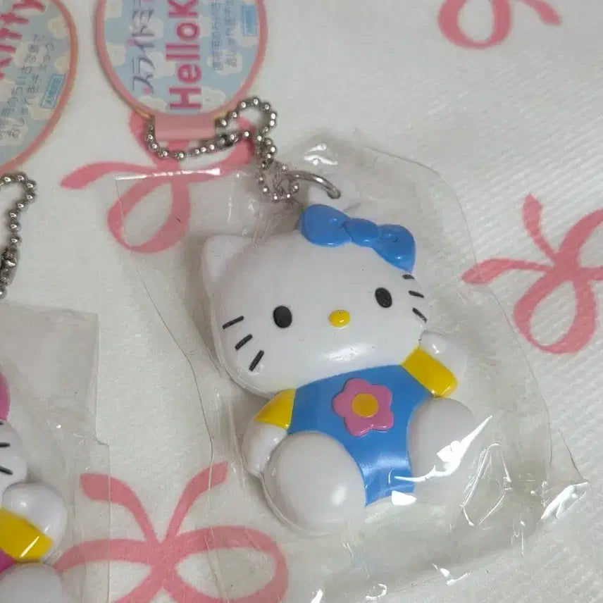 [BUNJANG] Classic Kitty Slide Mirror Keychain / 고전키티 슬라이드 거울키링 판매합니다.