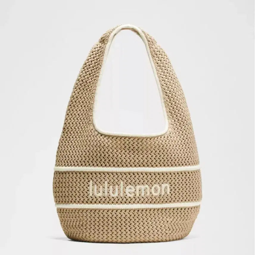[BUNJANG] Lululemon Crochet Shoulder Bag Nutmeg / 룰루레몬 크로셰 숄더백 넛맥