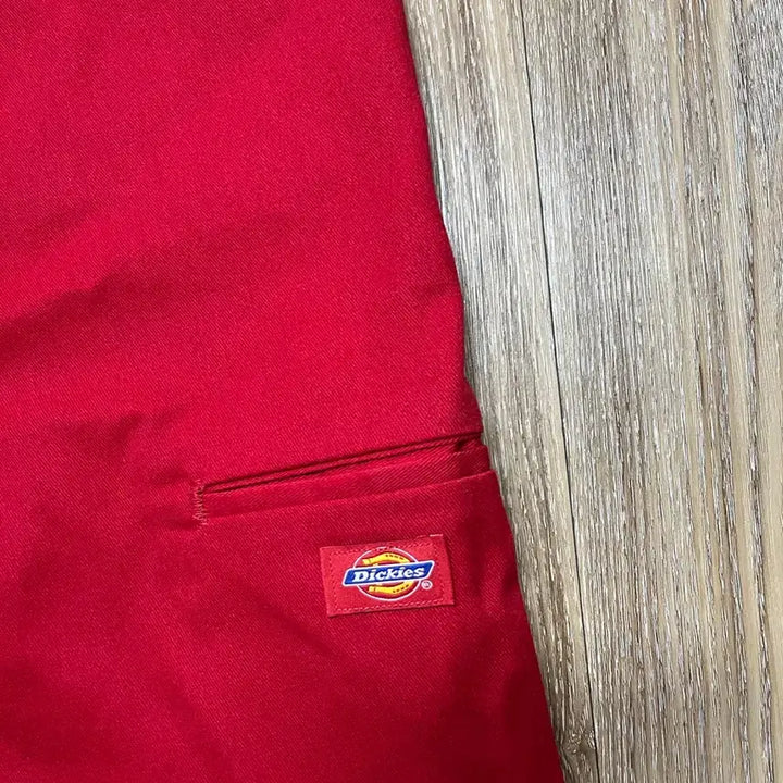 [BUNJANG] Dickies Loose Fit Bermuda Work Shorts - Red / 디키즈 루즈핏 버뮤다 워크 반바지 40