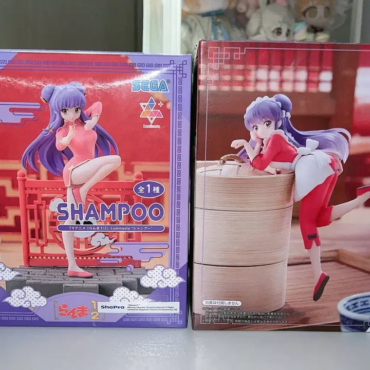 [BUNJANG] Ranma 1/2 Shampoo Noodles Stopper Figure Bundle Set / 일괄) 미개봉 란마 샴푸 누들스토퍼 피규어 세가 루미나스타 후류 미소녀