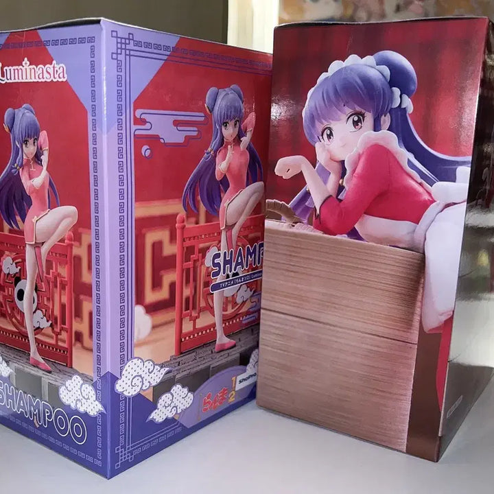 [BUNJANG] Ranma 1/2 Shampoo Noodles Stopper Figure Bundle Set / 일괄) 미개봉 란마 샴푸 누들스토퍼 피규어 세가 후류 미소녀