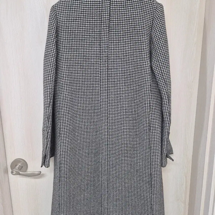 [BUNJANG] MICHAA Houndstooth Check Coat / 미샤 MICHAA 하운드체크 코트