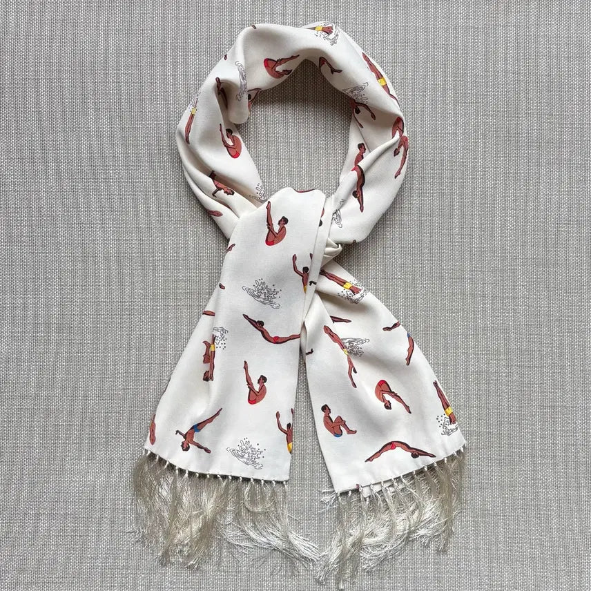 [BUNJANG] BRYCELANDS Diving Rayon Scarf / BRYCELANDS 다이빙 레이온 스카프