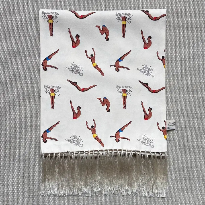 [BUNJANG] BRYCELANDS Diving Rayon Scarf / BRYCELANDS 다이빙 레이온 스카프