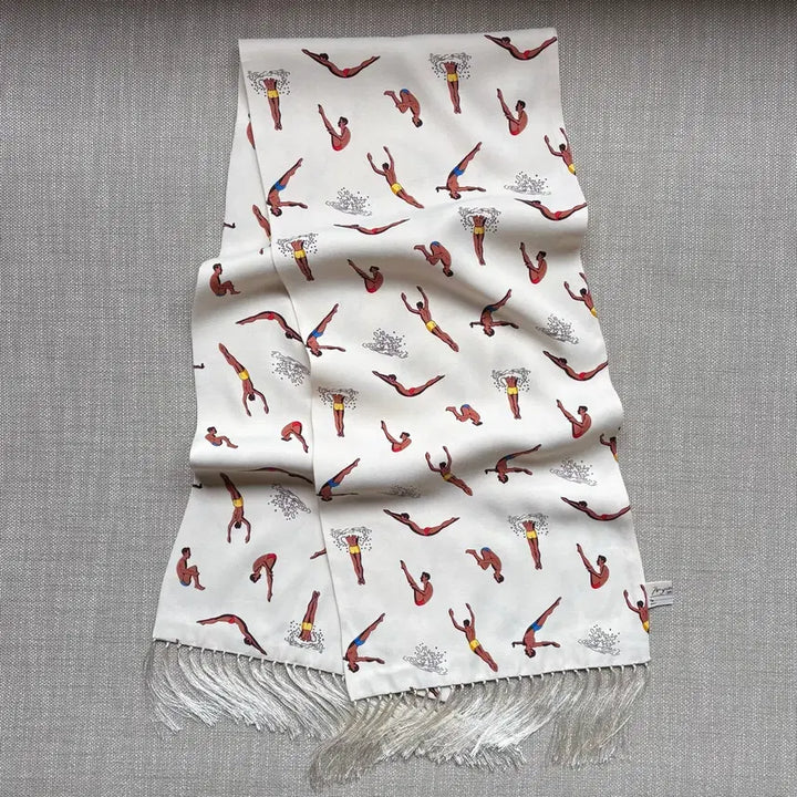 [BUNJANG] BRYCELANDS Diving Rayon Scarf / BRYCELANDS 다이빙 레이온 스카프
