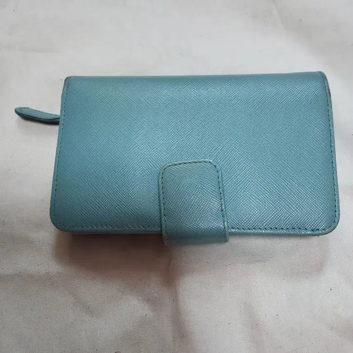 [BUNJANG] Prada Saffiano Long Wallet / 프라다 사피아노 장지갑 민트색상