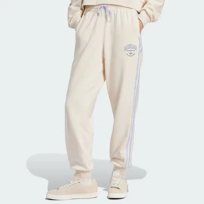 [BUNJANG] Adidas Ivory Training Pants / 아디다스 아이보리 삼선 트레이닝 바지/2023ss/L/앨리스/402