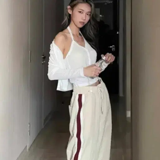 [BUNJANG] Clicheria Iris Linen Two-Piece Set / 클리시어 아이리스 린넨 투피스 free