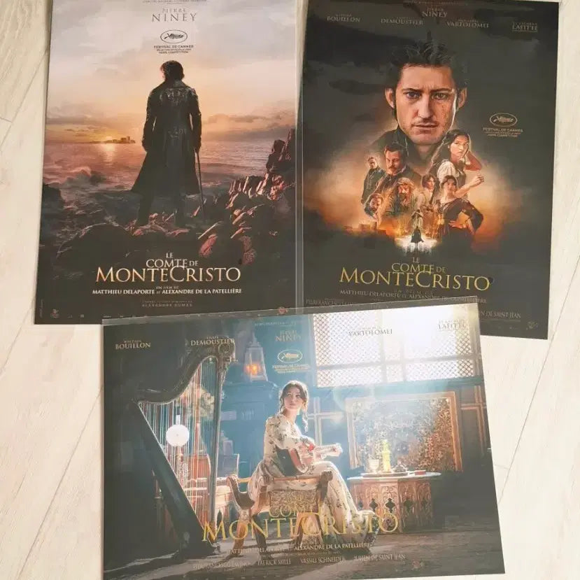[BUNJANG] The Count of Monte Cristo Poster Bundle / (3종일괄) 몬테크리스토 백작 포스터(1주차+2주차+3주차) 티저,아이데