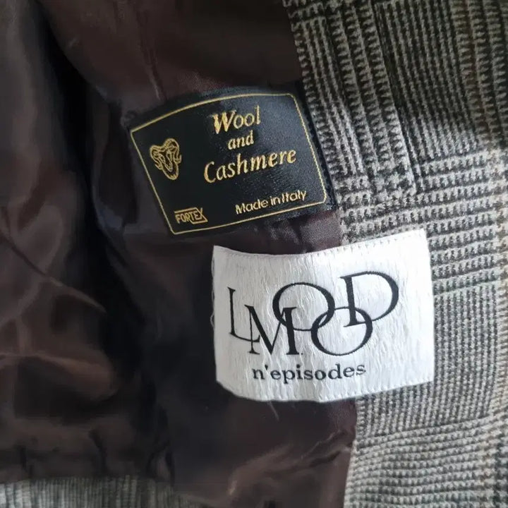 [BUNJANG] Elmood Romano Wool Flannel Jacket Glen Check / 엘무드 로마노 울 플란넬 자켓 GLEN CHECK