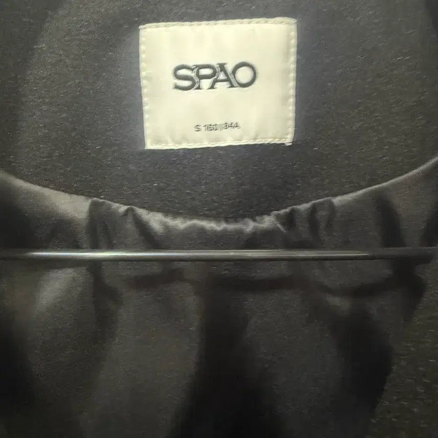 [BUNJANG] SPAO Cropped Varsity Jacket / SPAO 크롭 바시티 자켓