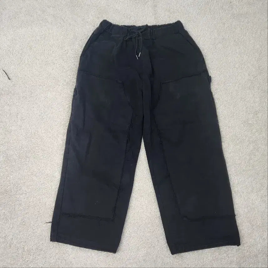 [BUNJANG] Burning Capone Vintage Wide Pants Black 3XL / Burning Capone 빈티지 와이드 팬츠 블랙 3XL
