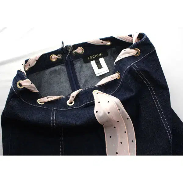 [BUNJANG] Escada Women's Denim Skirt / 에스까다 B5851 여성38 청치마 스커트 구스몰