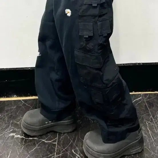 [BUNJANG] Nike PeaceMinusOne Wide Cargo Training Pants / (L) 나이키 피스마이너스원 와이드팬츠 카고 트레이닝바지