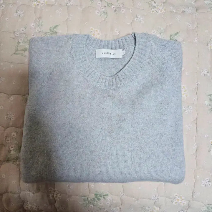 [BUNJANG] Union Blue Aurora Alpaca Knit Cotton Candy L / 유니온블루 오로라 알파카 니트 코튼캔디 L