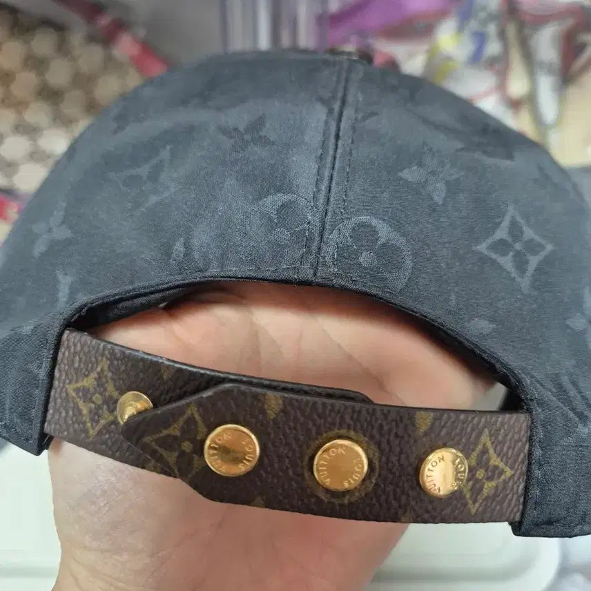 [BUNJANG] Louis Vuitton Monogram Black Ball Cap / 루이비통 모노그램 블랙 볼캡M싸이즈