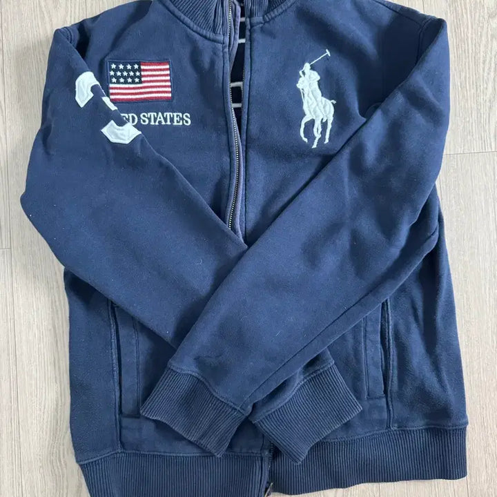 [BUNJANG] Polo Big Pony Hooded Zip-up / 폴로 빅포니 후드집업