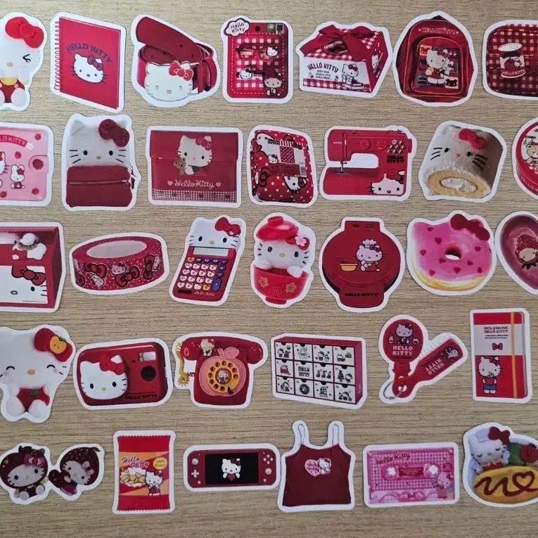 [BUNJANG] Sanrio Hello Kitty Sticker Set / 산리오 헬로키티 조각 스티커 판매합니다.