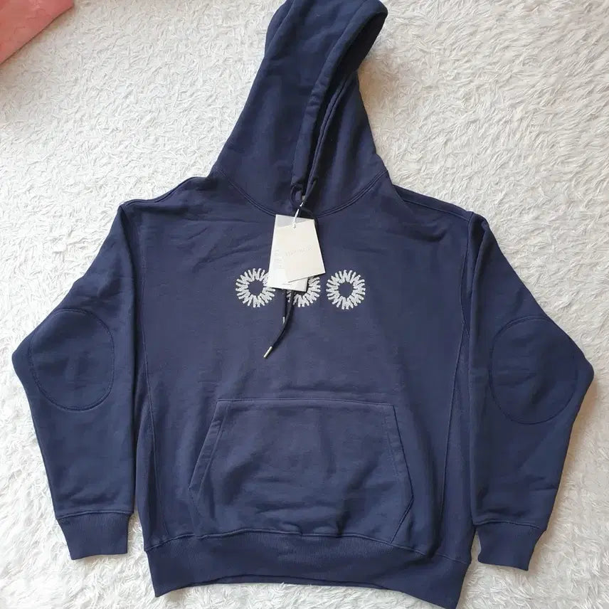 [BUNJANG] 999 Humanity Navy Hoodie / 999휴머니티 후드티 택포함