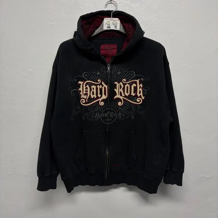 [BUNJANG] Hard Rock Cafe Hooded Zip-up Jacket / 하드락 카페 후드집업 3