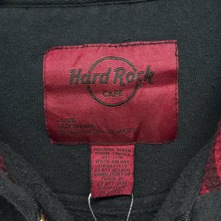 [BUNJANG] Hard Rock Cafe Hooded Zip-up Jacket / 하드락 카페 후드집업 3