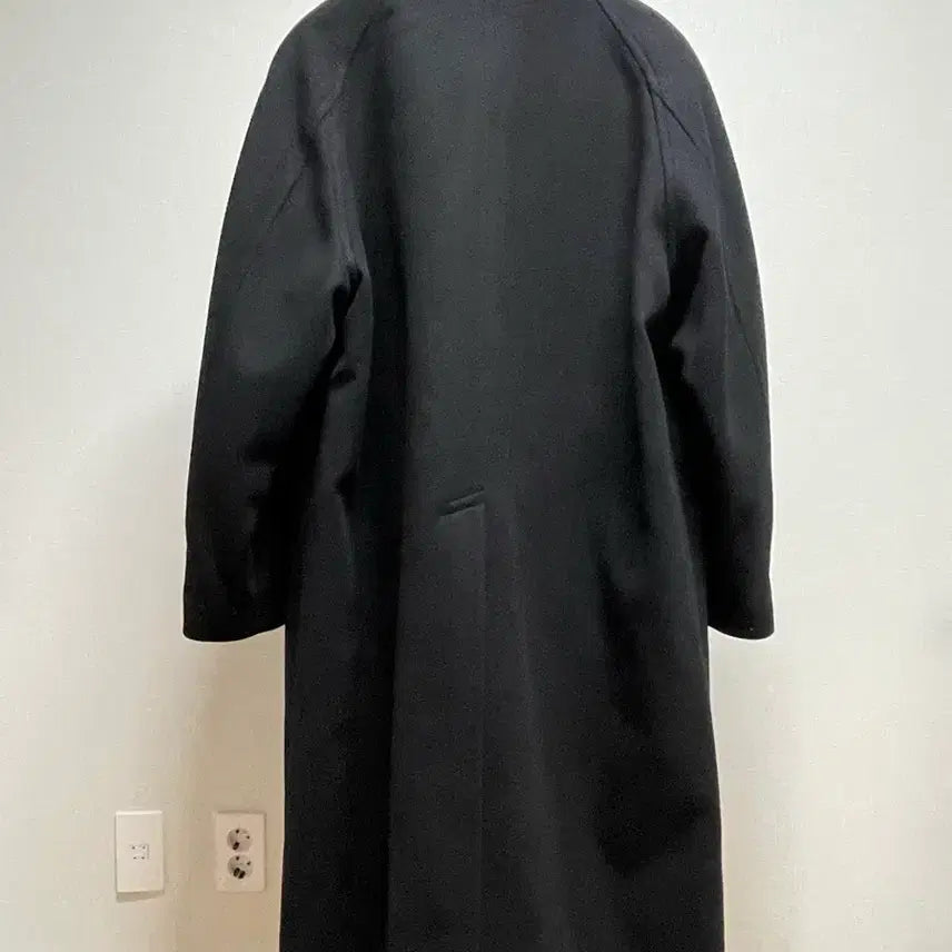 [BUNJANG] Beslow Balmacaan Coat Black S / 비슬로우 발마칸 코트 블랙 S