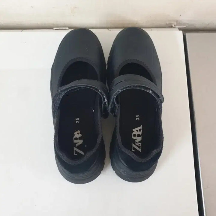 [BUNJANG] ZARA Black Sandals / 자라 구두235 샌들235 블랙구두235