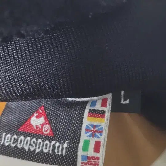 [BUNJANG] Le Coq Sportif Black Windbreaker Hooded Jacket L / 르꼬끄 스포르티브 블랙 바람막이 후드 자켓L