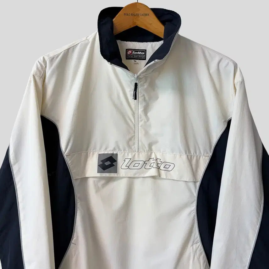 [BUNJANG] Lotto Half-Zip Warm-up Training Top (M) / (M)로또 하프집업 웜업 트레이닝 상의