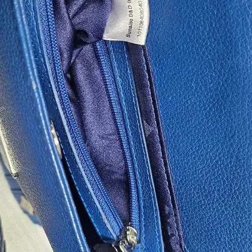 [BUNJANG] MCM Cobalt Blue Mini Tote Bag / MCM 엠씨엠 코발트블루 미니 토드백