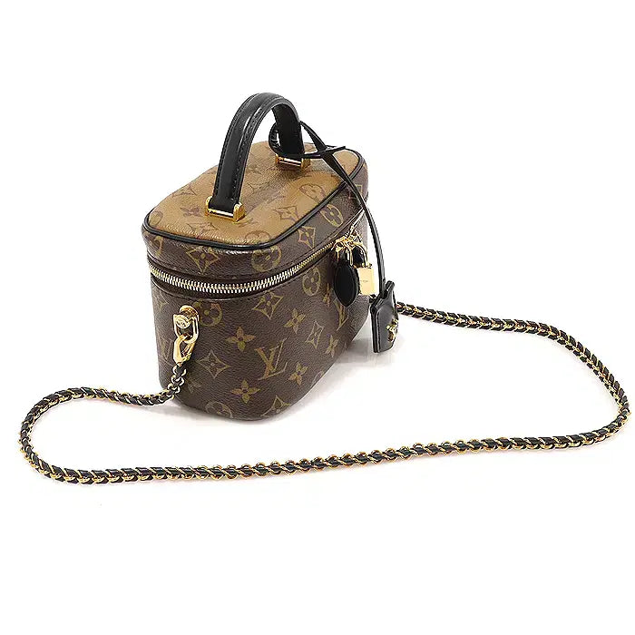 [BUNJANG] Louis Vuitton Vanity PM Monogram Reverse Canvas Handbag / 루이비통 M45165 모노그램 리버스 베니티 PM EP69207LV