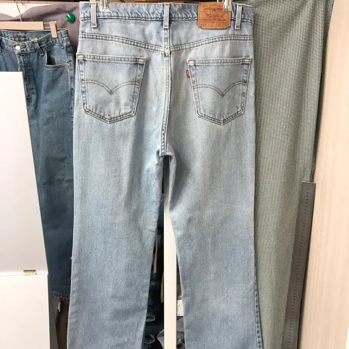 [BUNJANG] Levi's 517 Bootcut Jeans / 90s 리바이스517부츠컷 라이트색감 허리36 둘레88