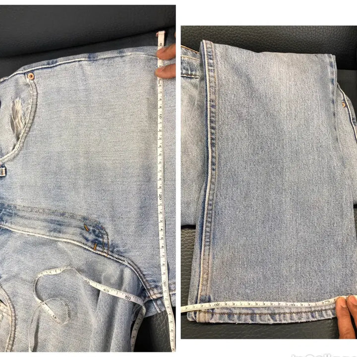 [BUNJANG] Levi's 517 Bootcut Jeans / 90s 리바이스517부츠컷 라이트색감 허리36 둘레88