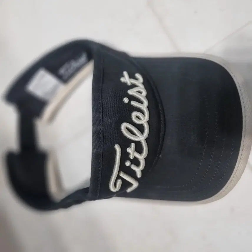 [BUNJANG] Titleist Black Golf Sun Cap / 타이틀리스트 블랙 골프 썬캡