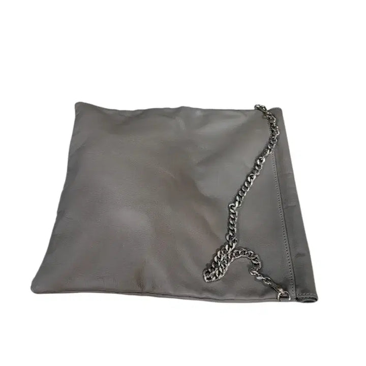 [BUNJANG] Spanish Handmade Natural Leather 2-Way Chain Bag / 스페인 가내수공업 천연가죽 체인 2way백