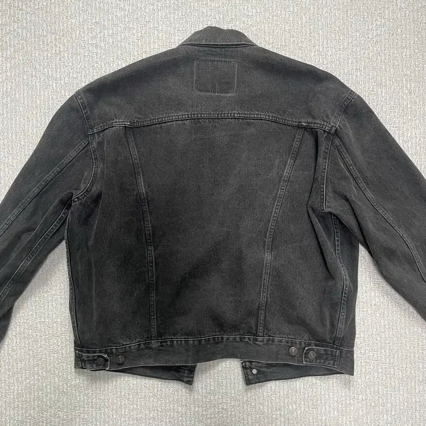 [BUNJANG] Levi's Black Denim Jacket / 리바이스 흑청 데님자켓