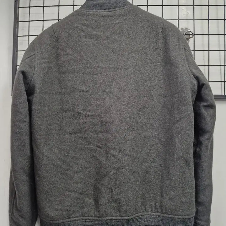 [BUNJANG] Lacoste Wool Polyester Bomber Jacket / 95-100L 라코스테 울 폴리에스터 봄버 자켓 카키.