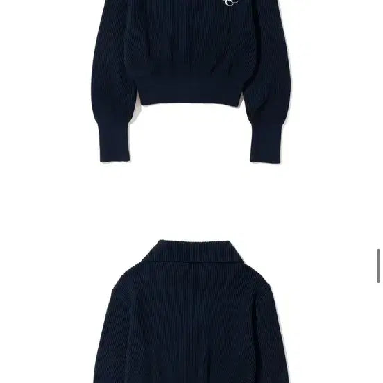 [BUNJANG] Rocci Rocci Knit Half-Zip Up / 로씨로씨 니트 하프집업