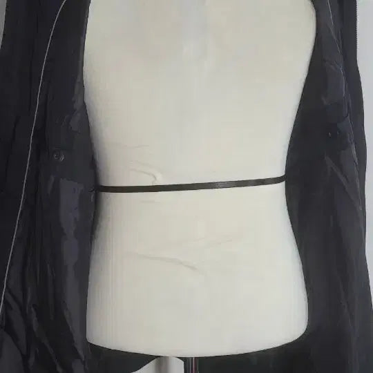 [BUNJANG] Generic Black Windbreaker Jacket 105 / 남성 블랙 바람막이 점퍼105