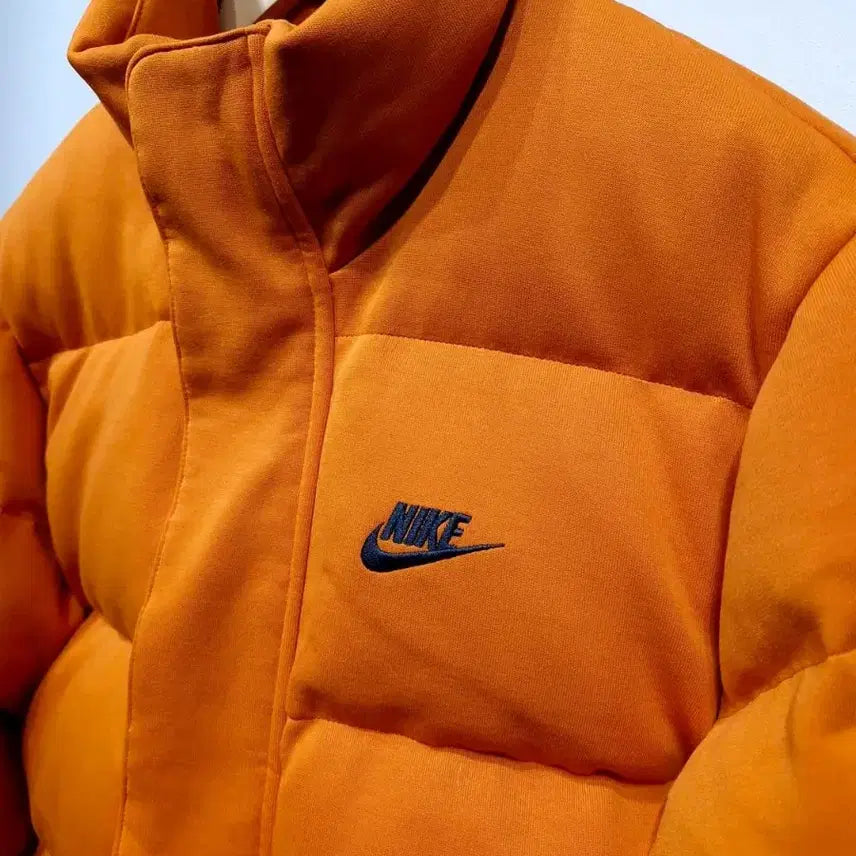 [BUNJANG] Nike Therma-FIT Oversized Puffer Jacket Orange / NIKE 나이키 써마핏 오버사이즈 푸퍼 오렌지