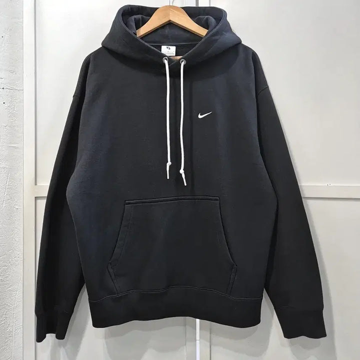 [BUNJANG] Nike Solo Swoosh Pullover Hoodie (L) / 나이키 솔로 스우시 풀오버 후디 공용L