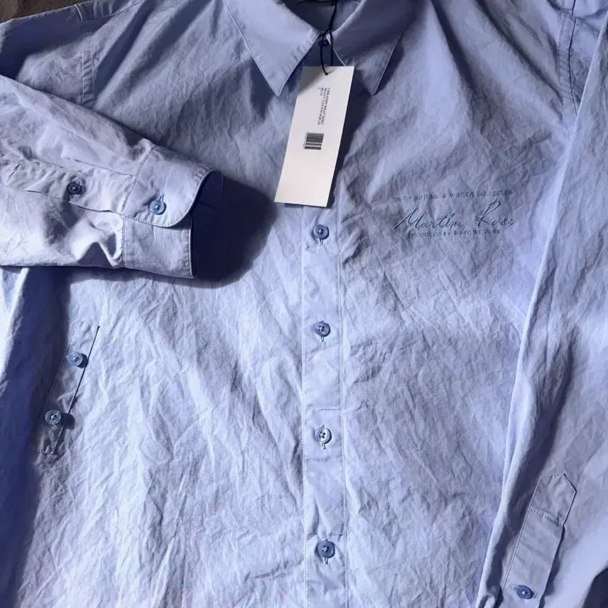 [BUNJANG] Martin Rose Logo Lab Shirt L / 마틴로즈 / 로고 랩 셔츠 / L