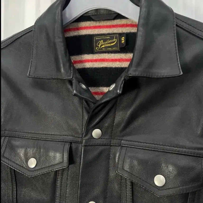 [BUNJANG] Swellmob Buffalo Leather Jacket / Swellmob buffalo leather 3rd